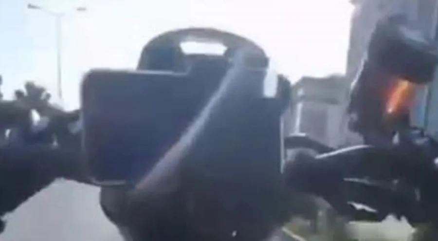 Sosyal medyada şov uğruna canını hiçe sayan sürücü yakalandı