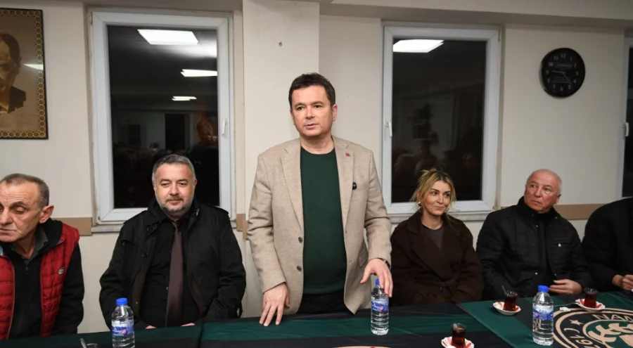 Osmangazi Belediye Başkanı Aydın'dan Namık Kemal Spor Kulübü'ne ziyaret