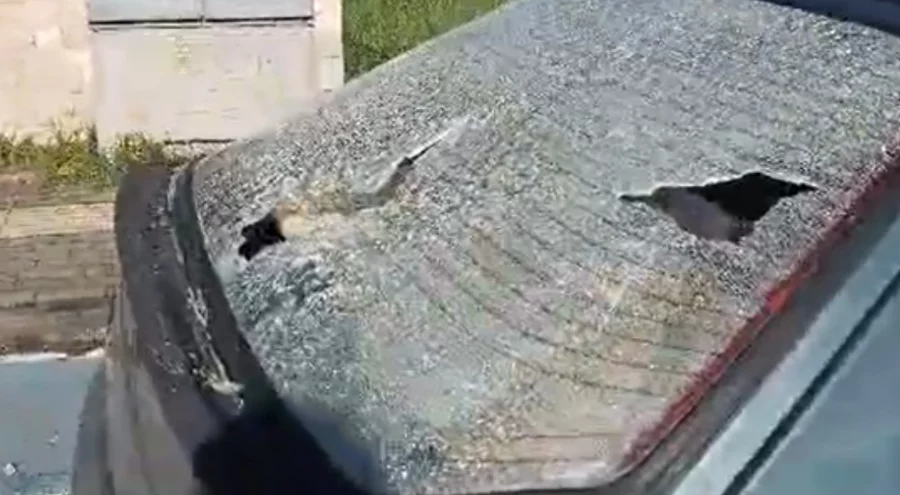 Bursa'da inşaat temelinde dinamit patlattılar: Çok sayıda ev hasar gördü