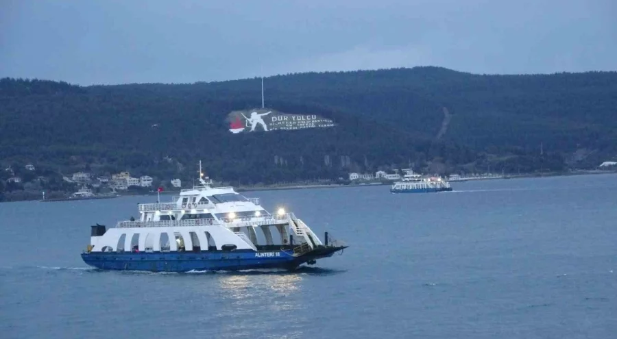 Çanakkale Boğazı çift taraflı trafiğe açıldı