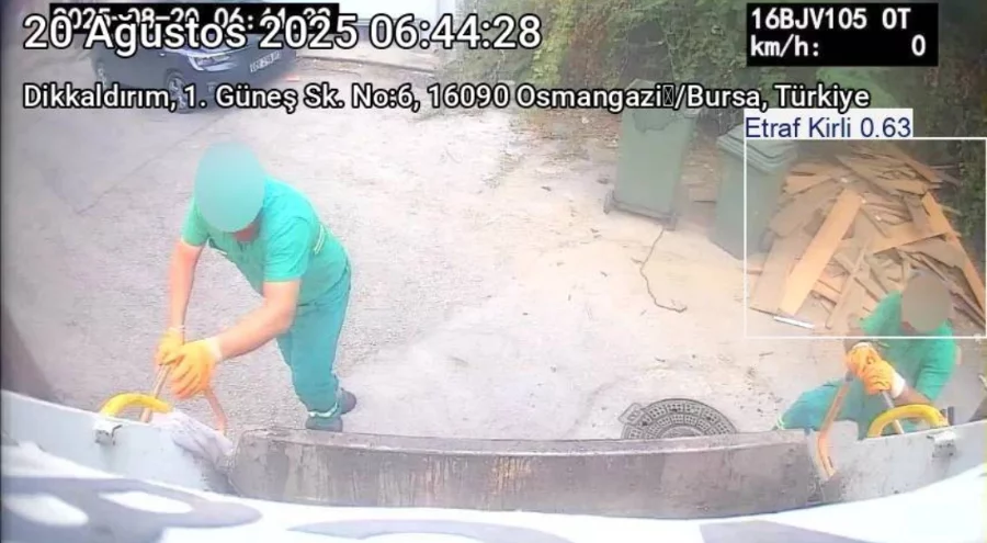 Osmangazi'de 9 bin sokak anlık izleniyor