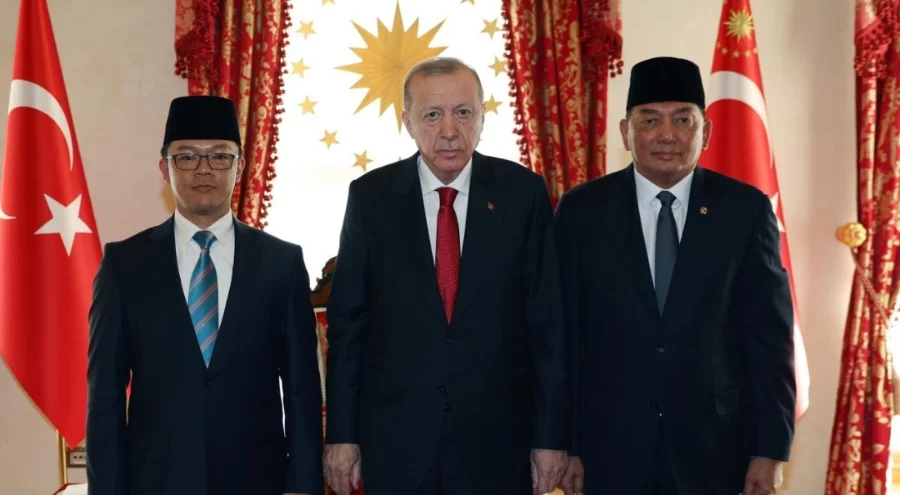 Cumhurbaşkanı Erdoğan Endonezyalı bakanları kabul etti