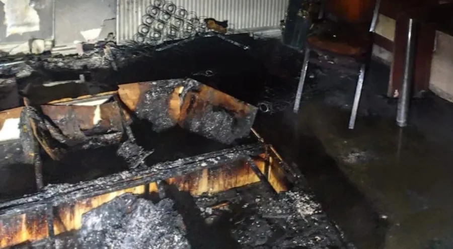 Diyarbakır'ın merkez Sur ilçesinde otel yangını: 10 kişi dumandan etkilendi