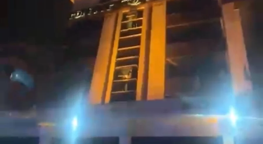 Bursa Nilüfer'de otel yangını! Mahsur kalanlar var