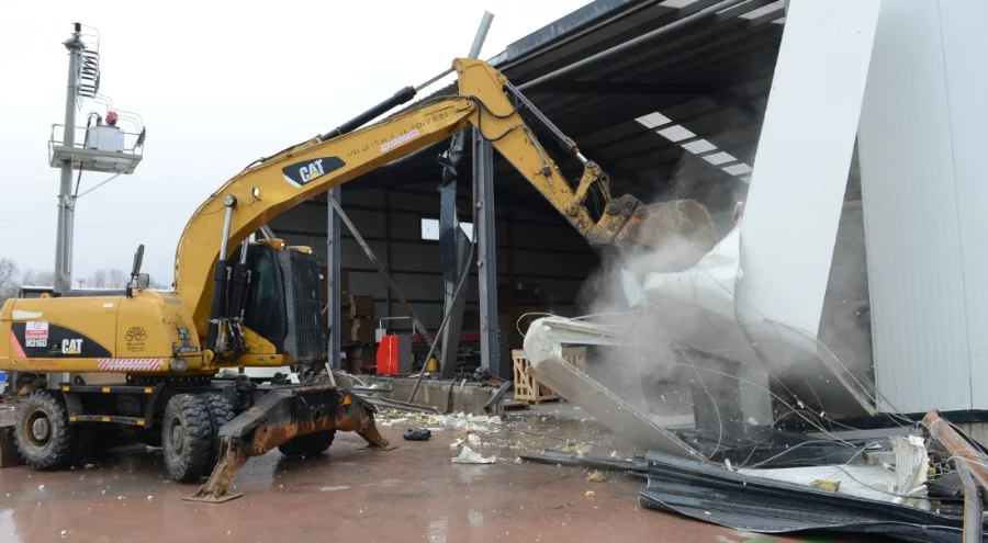 Nilüfer'de 3 yıkım birden gerçekleşti