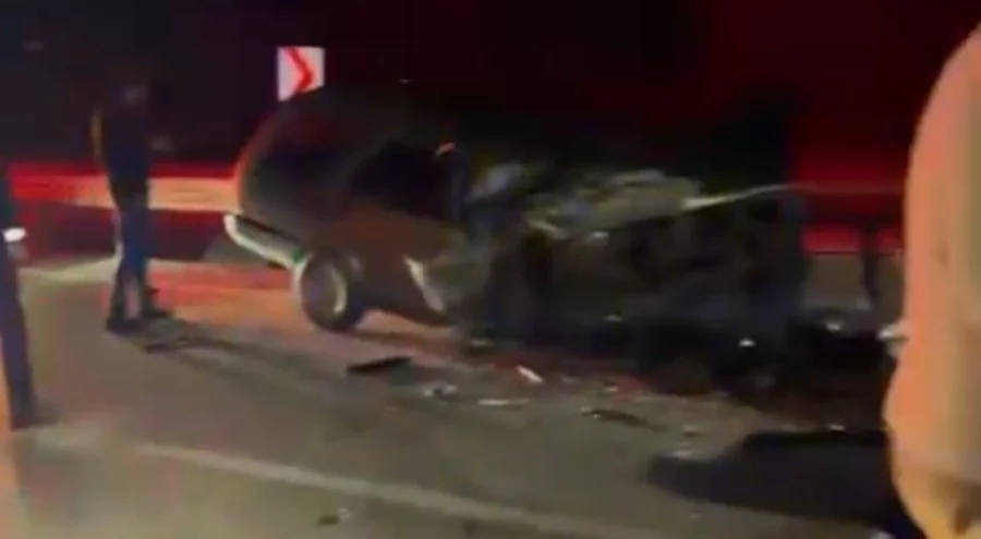 Bursa'da ters yön dehşeti! Ana yolda zincirleme kaza