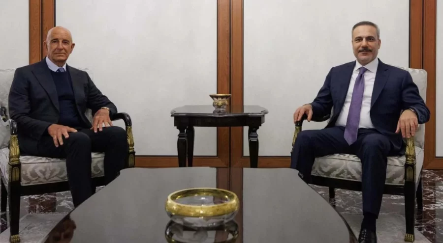 Dışişleri Bakanı Fidan, ABD'nin Ankara Büyükelçisi Barrack ile bir araya geldi