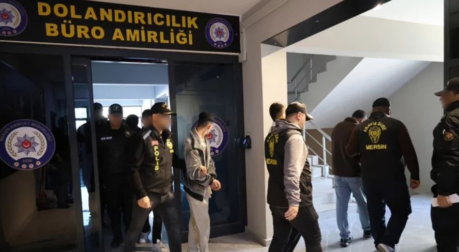 Mersin'de paravan şirketlerle kurulan dolandırıcılık ağına darbe: 10 tutuklama