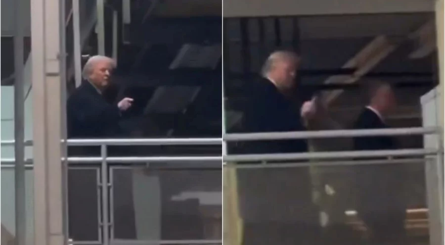 İşçi Trump'a pedofili dedi, Trump orta parmağını gösterdi!