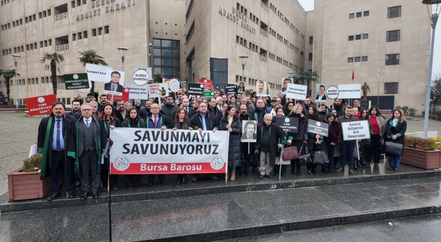 Bursa Barosu başkanı Av. Öztosun: "Artık bildiriler yazmak ve yas tutmaktan bıktık"