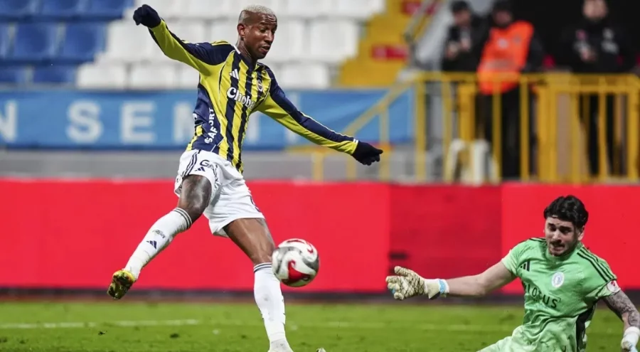 Fenerbahçe Türkiye Kupası'nda 3 puanı Talisca ile aldı!