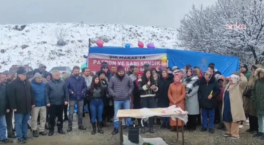 Tokat'ta Şık Makas işçileri eylemlerinin 100. gününde: 'Kazanacağımızdan eminiz'