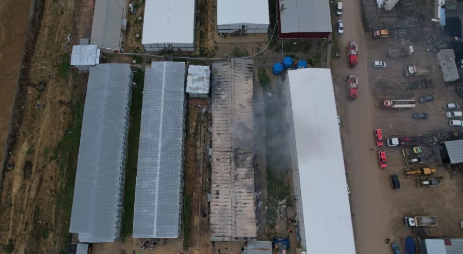 Sakarya'da şehir hastanesi yangını kontrol altına alındı