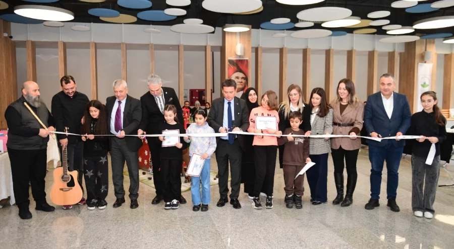 Osmangazi'de Yetenek Evleri'nin emekleri sanatla taçlandı