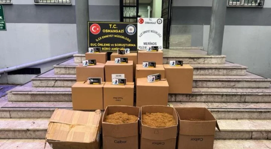 Bursa'da kaçakçılık operasyonu! 1 şüpheli yakalandı