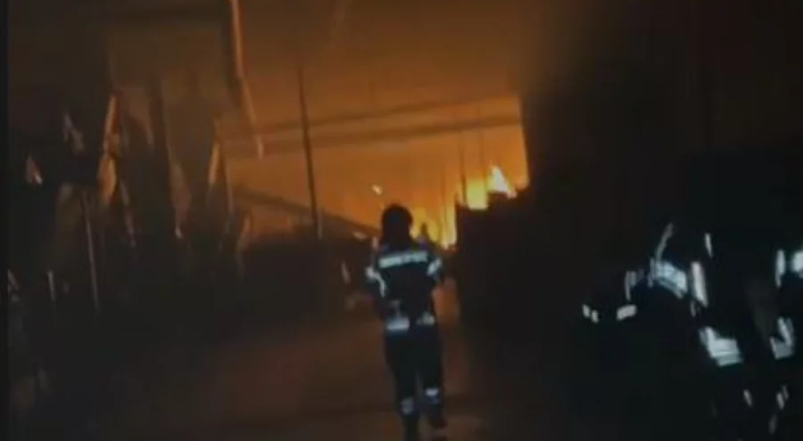 Bursa'da bir palet fabrikasında daha yangın! Gece alevlere teslim oldu