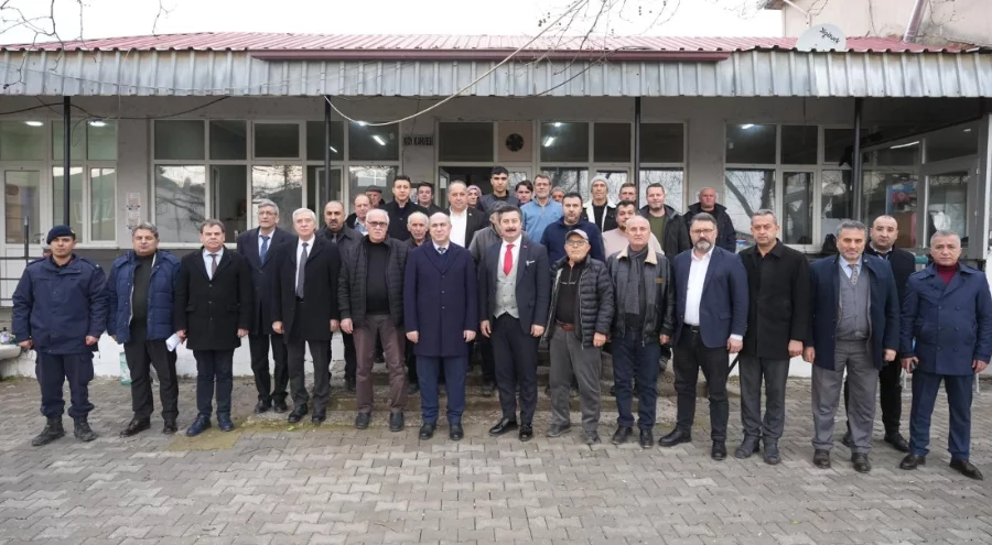 Yenişehir Belediye Başkanı Ercan Özel ve Kaymakam Altay'dan mahalle ziyareti