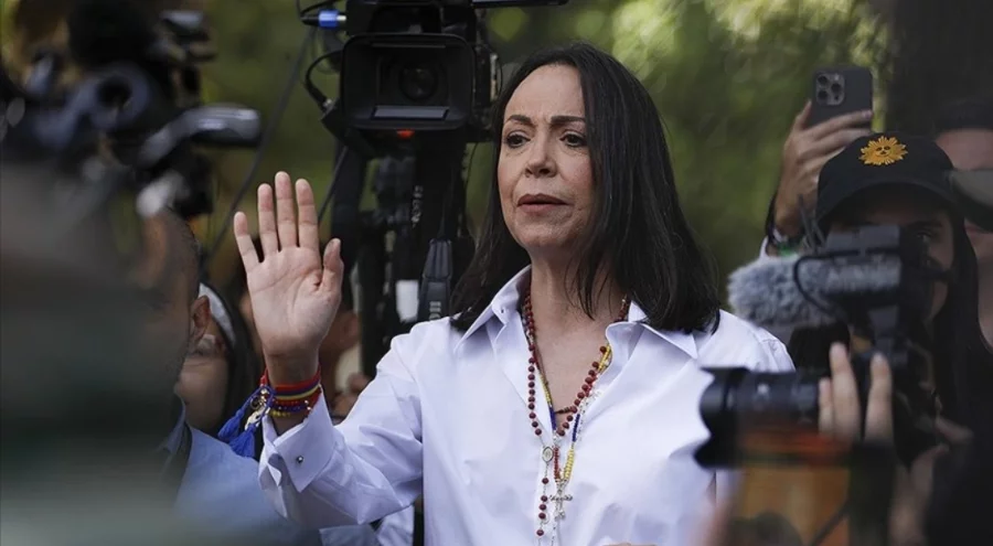 Trump, Venezuelalı muhalif lider Machado ile Beyaz Saray'da bir araya geldi