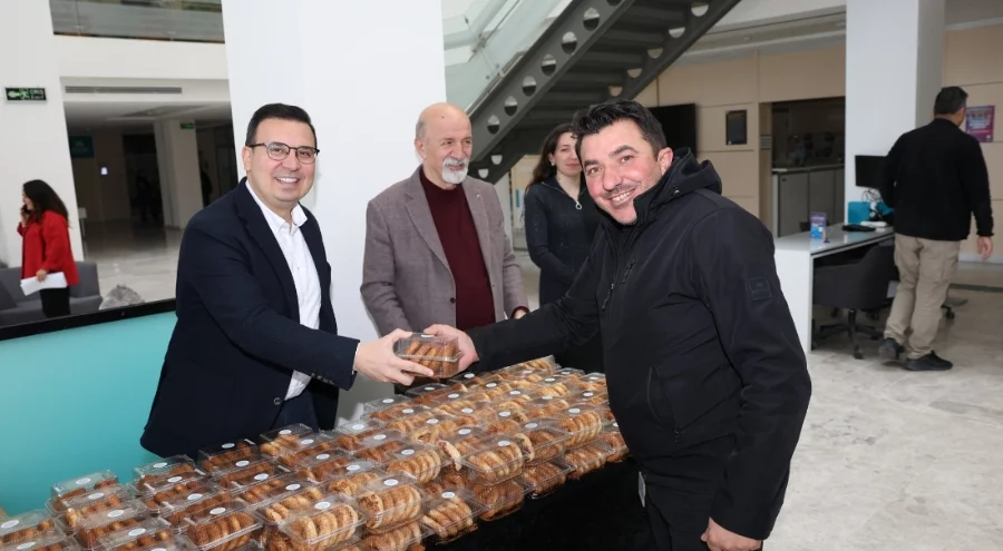 Nilüfer'de kandil simidi geleneği yaşatıldı