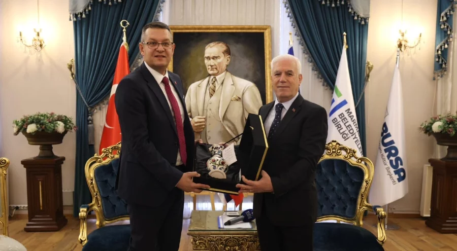 Bursa ile Sırbistan arasında dostluk köprüsü güçleniyor