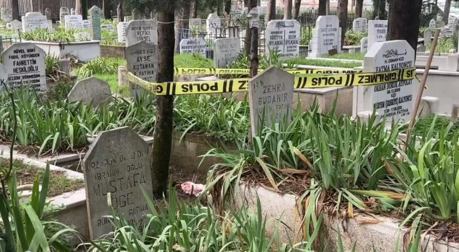 Bursa'da mezarlıkta izinsiz bebek defnine soruşturma başlatıldı