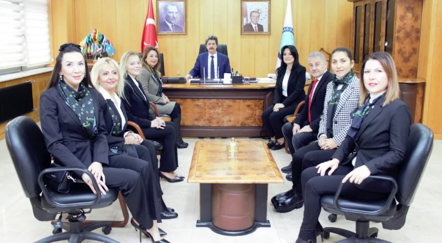 Bursa BUSADER'den BUÜ'ye ziyaret