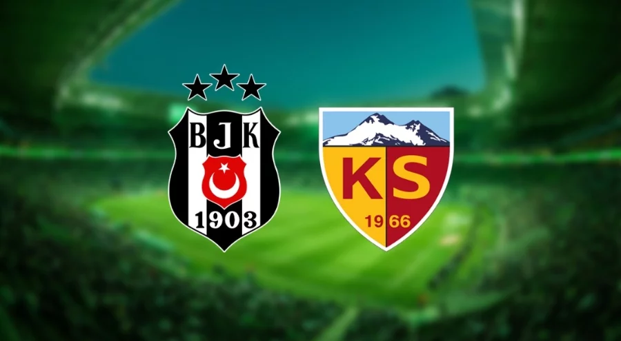 Tüpraş Stadı'nda ilk düdük çaldı! Beşiktaş - Kayserispor