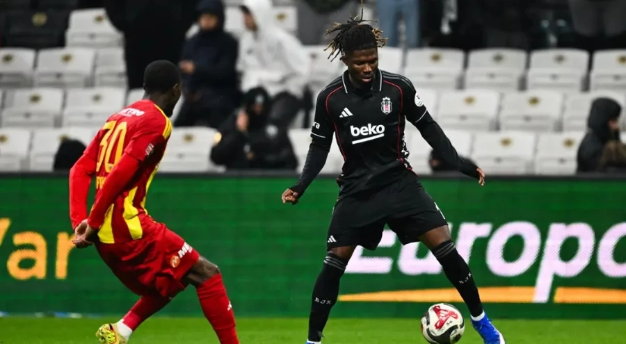 Beşiktaş, 3 puanı 90+5'te kurtardı