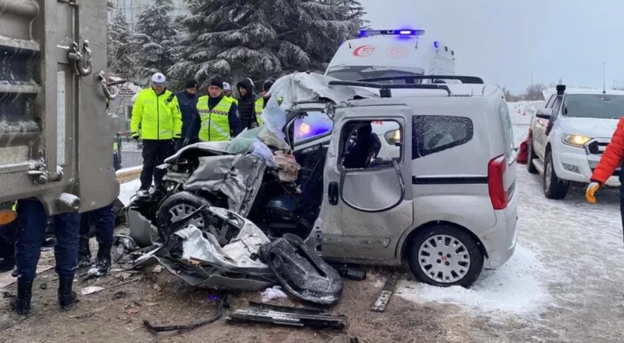 Elazığ'da yaşlı çift kazada hayatını kaybetti