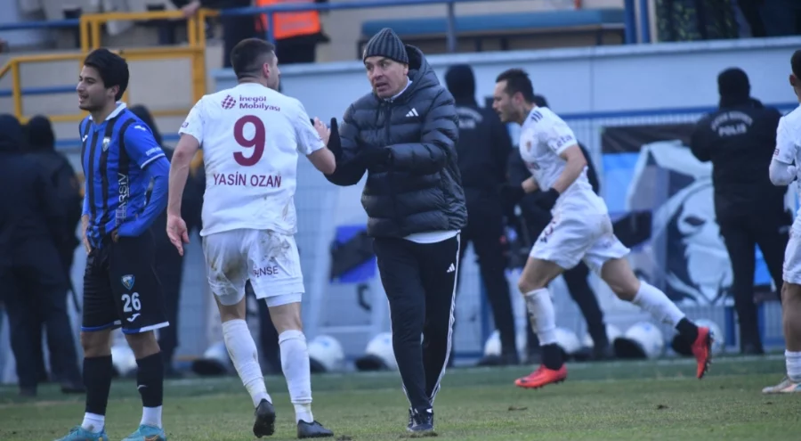 İnegölspor Karacabey'den galibiyetle döndü