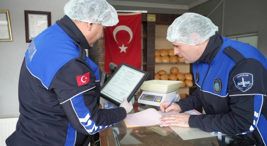 Yenişehir'de fırınlara denetim: YESAŞ'a hijyen cezası