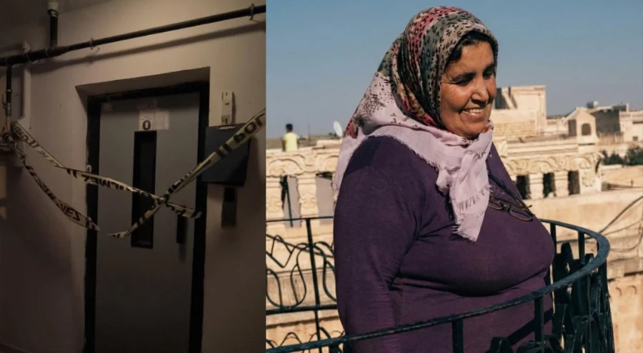 Asansör boşluğuna düşen kadın hayatını kaybetti