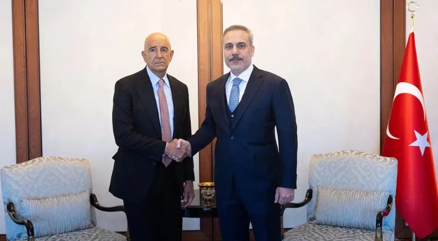 Bakan Fidan, ABD temsilcisi Tom Barrack ile bir araya geldi