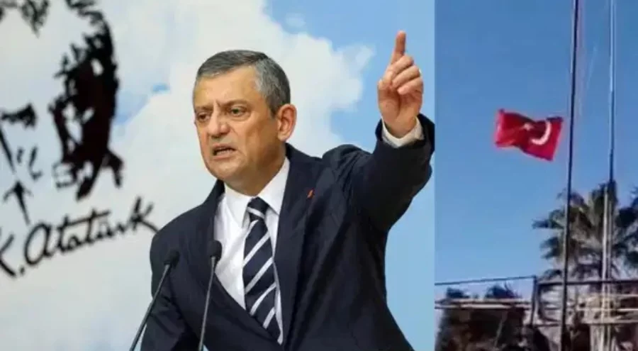 Özgür Özel'den Nusaybin'de Türk bayrağının indirilmesine tepki: 'Hiçbir provokasyon amacına ulaşamayacak'