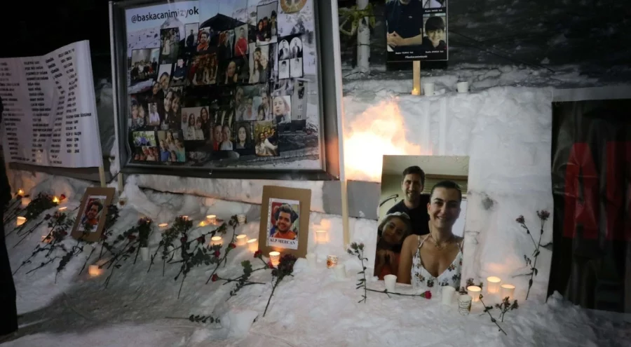 Kartalkaya faciasında kaybedilen canlar için anma töreni düzenlendi