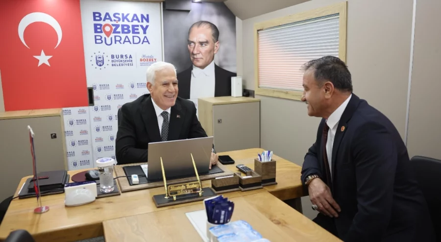 Başkan Mustafa Bozbey: Kente hizmet etmenin onurunu yaşıyoruz