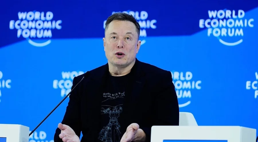 Elon Musk ilk kez Davos'ta konuştu: 'Robotların sayısı insanları geçecek'