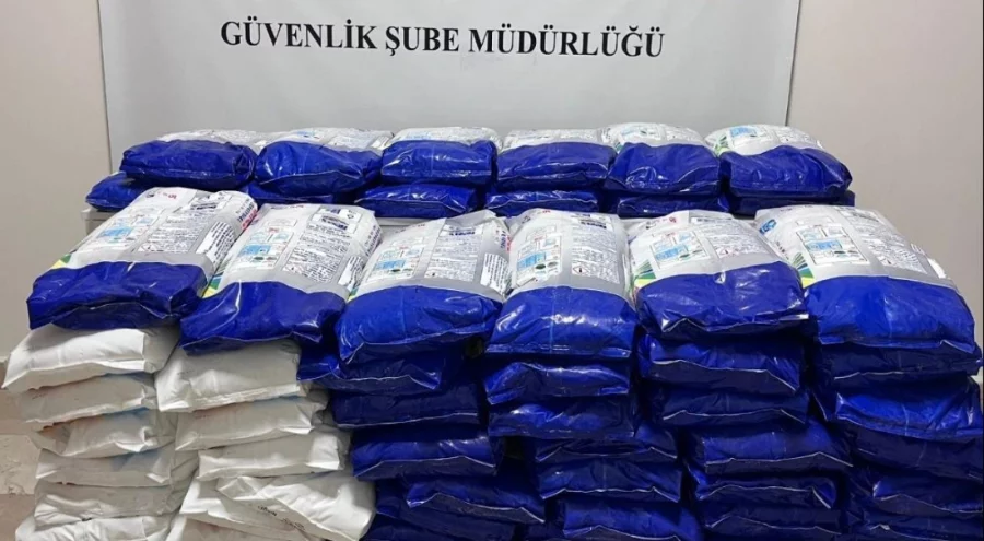 1,1 ton sahte toz çamaşır deterjanı ele geçirildi