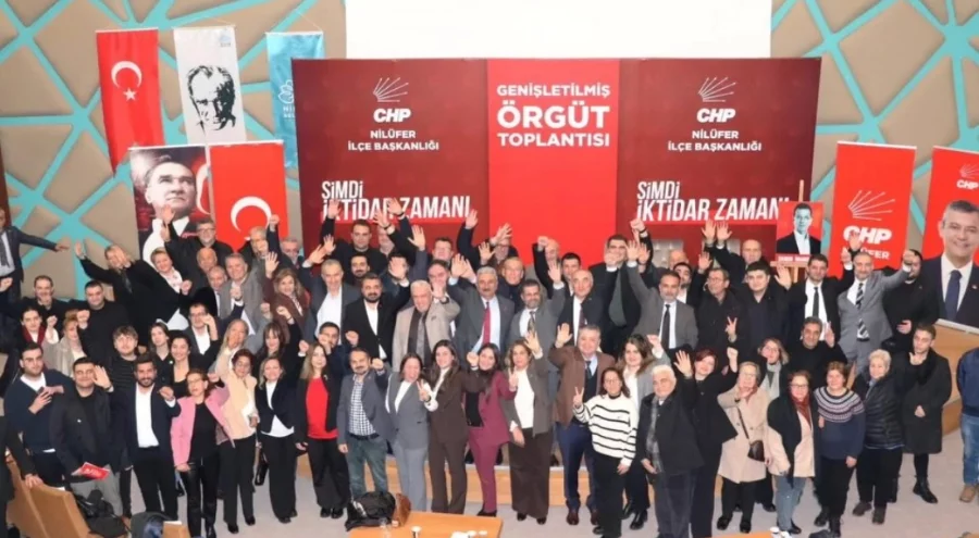 CHP Nilüfer'de Genişletilmiş Örgüt Toplantısı! Birlik, beraberlik ve dayanışma mesajları verildi