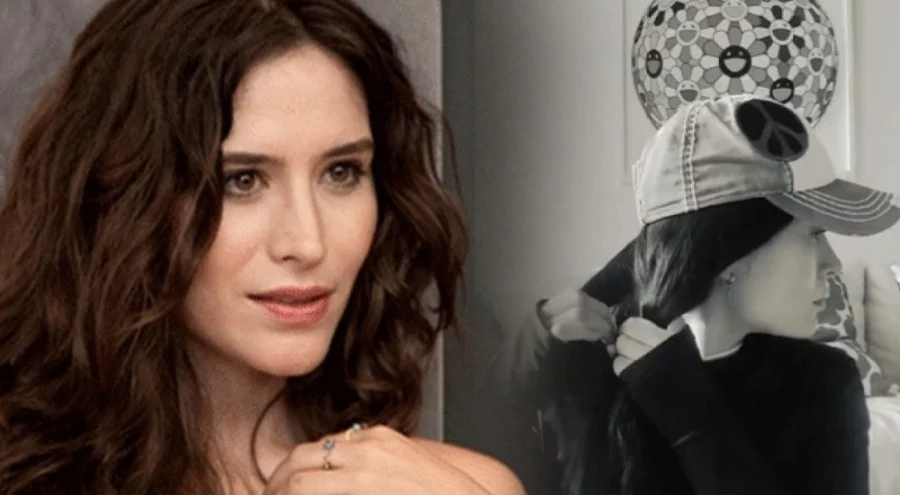 'Saç örme' akımına ünlü oyuncu Belçim Bilgin de dahil oldu