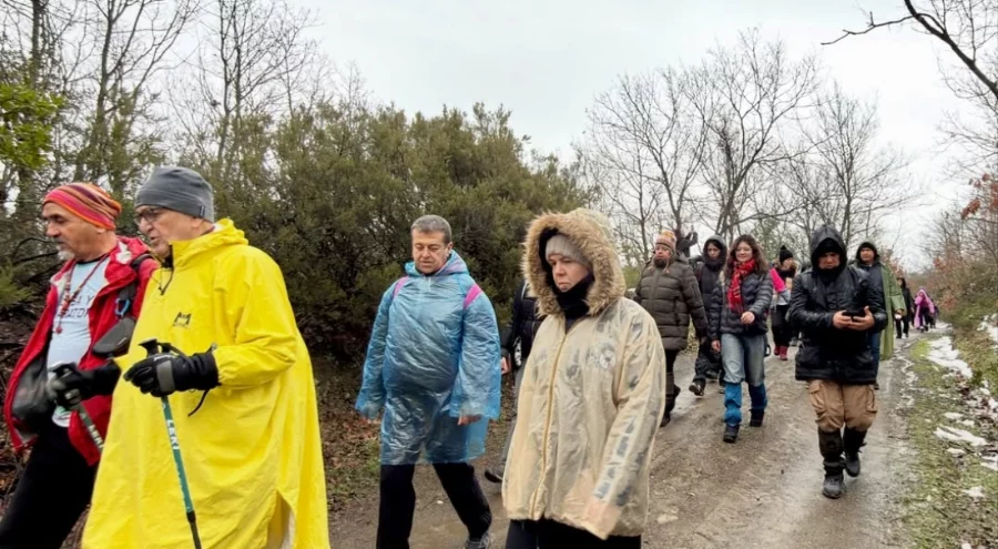 Bursalılar Mysia Yolları'nda yürüdü