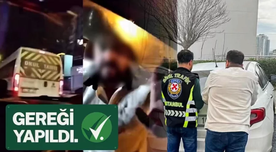 Bakan Yerlikaya "Gereği yapıldı" diyerek duyurdu: Trafikte sürücüye saldıran şahıs yakalandı