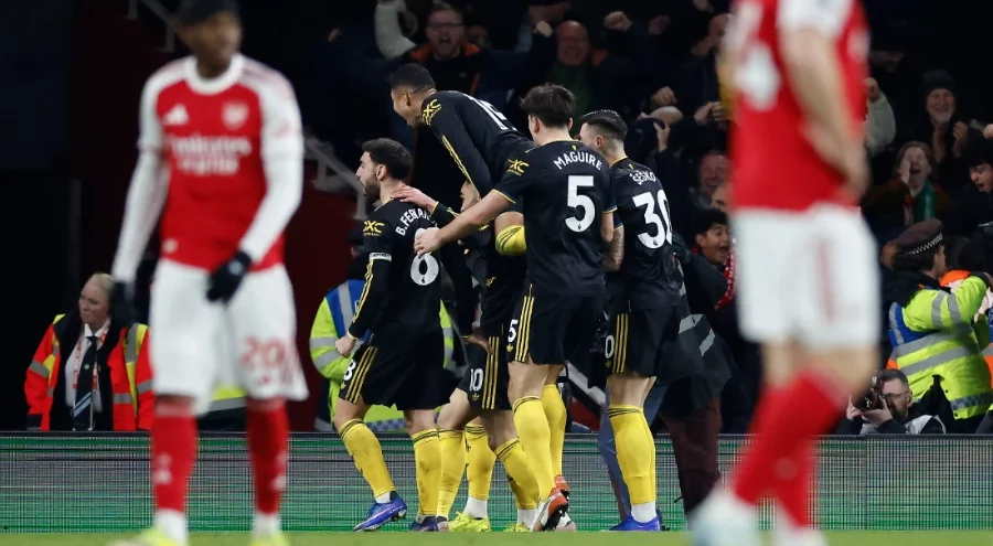 Manchester United, Arsenal'ı mağlup etti