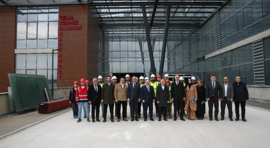 AK Parti heyeti, Bursa Ali Osman Sönmez Devlet Hastanesinde incelemelerde bulundu