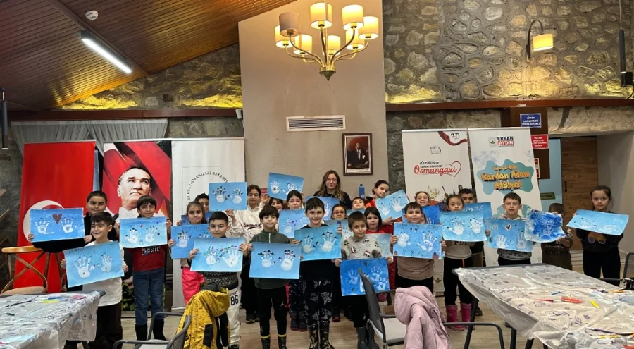 Osmangazi Belediyesi çocuklara yaratıcılık dolu anlar yaşattı