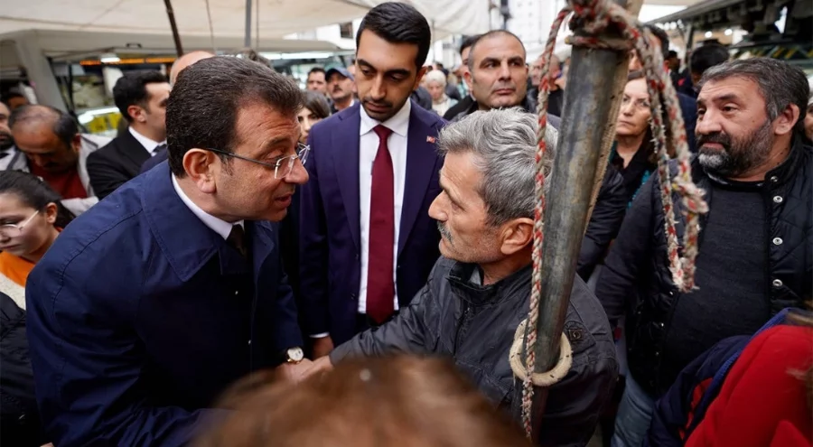 İmamoğlu 'emekli pazar desteğini' duyurdu