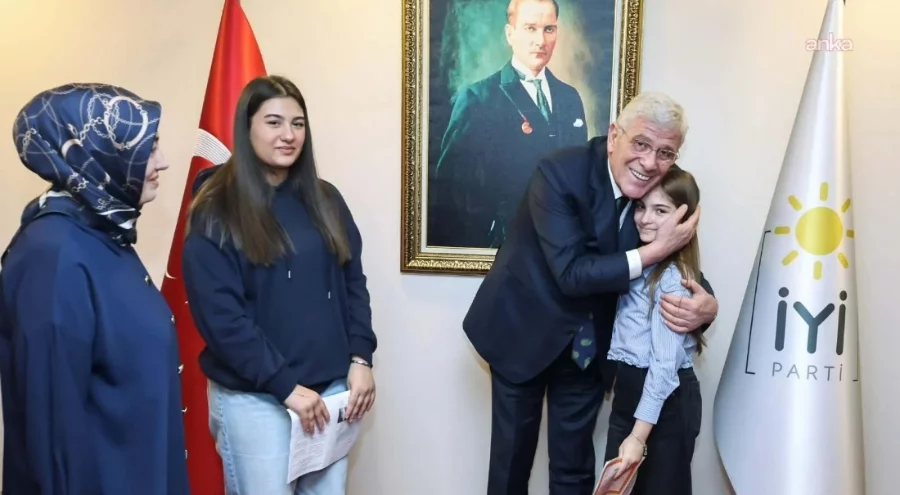 Dervişoğlu, Sinan Ateş'in eşi Ayşe Ateş ve kızları ile görüştü