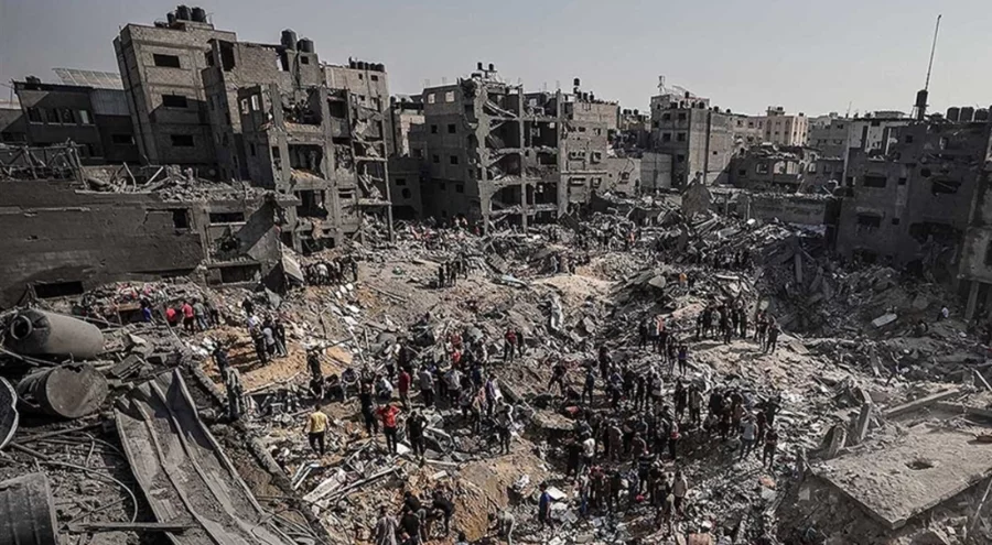 İsrail'in Gazze'ye saldırılarında can kaybı 71 bin 662'ye yükseldi