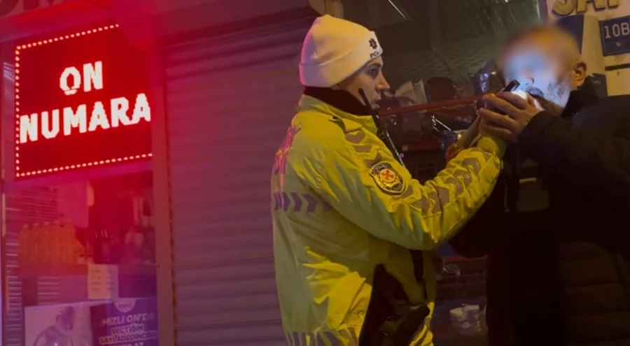 Tekirdağ'da polise yakalanan alkollü sürücü: "Direksiyonda ağabeyim vardı"