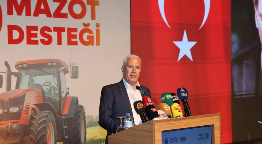 Çiftçinin yükü hafifliyor! Bursa Büyükşehir mazot desteğini 5 bin liraya yükseltti